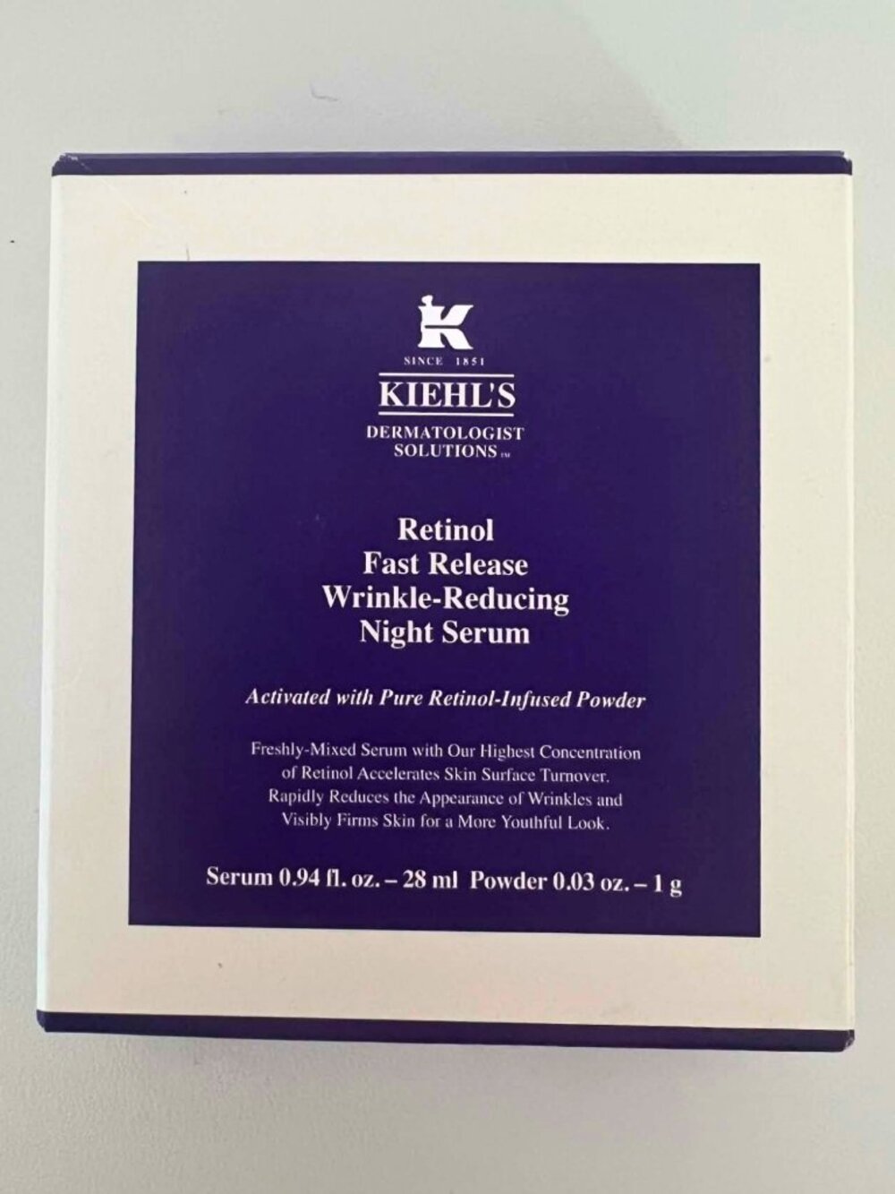 Kiehl's Retinol Fast Release Wrinkle-Reducing Night Serum